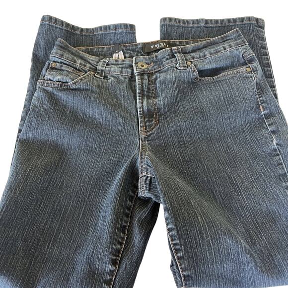 Nine West womans jeans 10S west end Bootcut dark denim 30"w 29"l - Picture 1 of 10